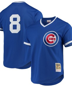 Andre Dawson Chicago Cubs Mitchell & Ness Cooperstown Collection Mesh Batting Practice Jersey - Royal Mlb