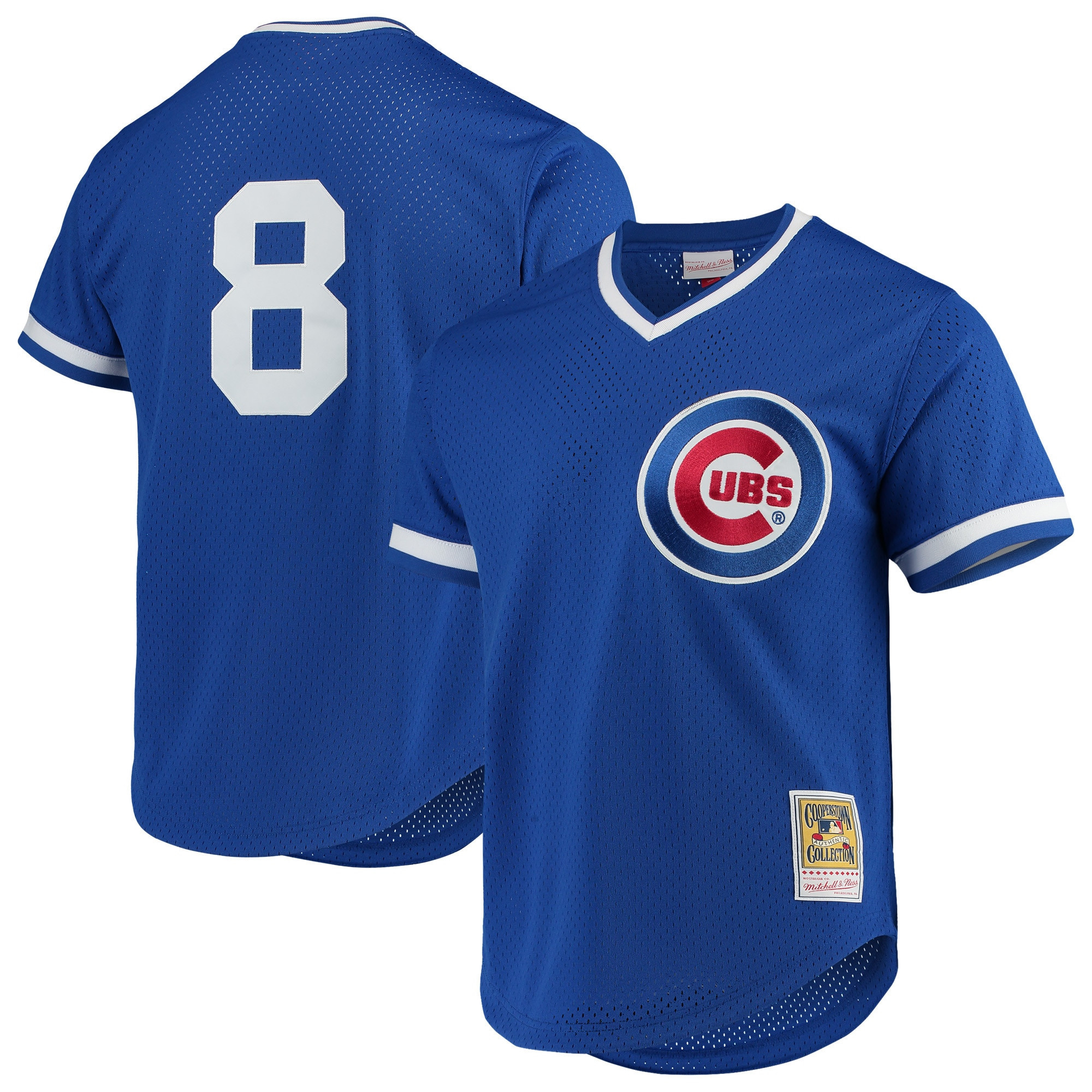 Andre Dawson Chicago Cubs Mitchell & Ness Cooperstown Collection Mesh Batting Practice Jersey - Royal Mlb