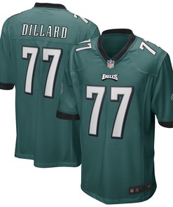 Andre Dillard Philadelphia Eagles Game Player Jersey - Midnight Green Nfl
