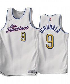 Andre Iguodala 2022-23 Golden State Warriors White 9 Earned Edition Jersey