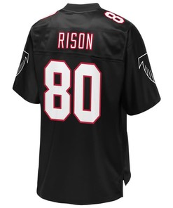 Andre Rison Atlanta Falcons Nfl Pro Line Retired Player Jersey - Black