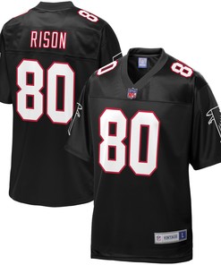 Andre Rison Atlanta Falcons Nfl Pro Line Retired Player Jersey - Black Nfl