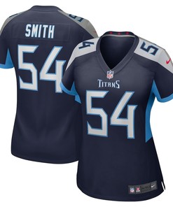 Andre Smith 54 Tennessee Titans Women's Home Game Player Jersey - Navy