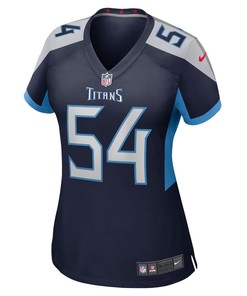 Andre Smith 54 Tennessee Titans Women's Home Game Player Jersey - Navy