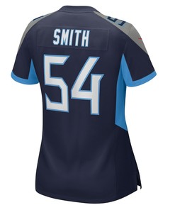 Andre Smith 54 Tennessee Titans Women's Home Game Player Jersey - Navy