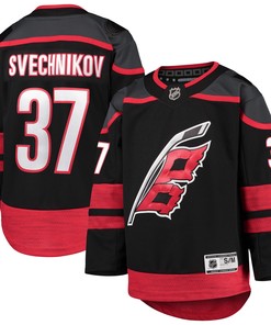 Andrei Svechnikov Carolina Hurricanes Alternate Premier Player Jersey - Black Nhl