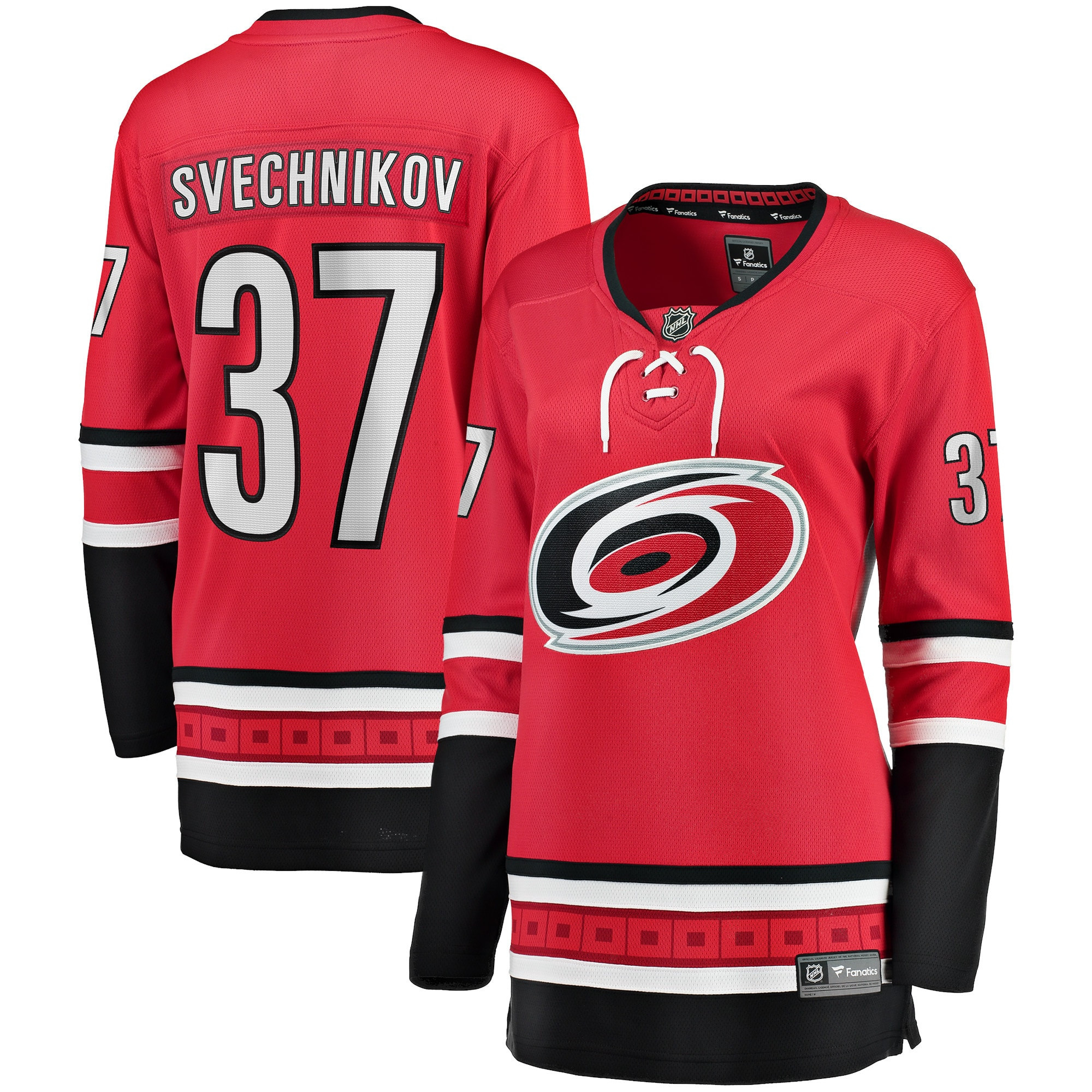 Andrei Svechnikov Carolina Hurricanes Fanatics Branded Womens Home Premier Breakaway Player Jersey - Red Nhl