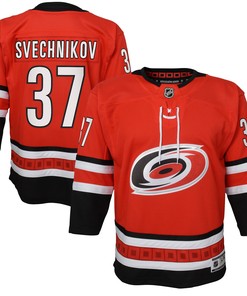 Andrei Svechnikov Carolina Hurricanes Home Premier Jersey - Red Nhl