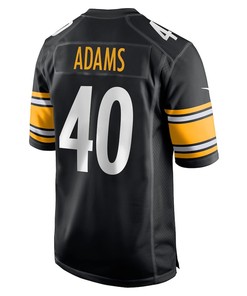 Andrew Adams Pittsburgh Steelers Game Player Jersey - Black