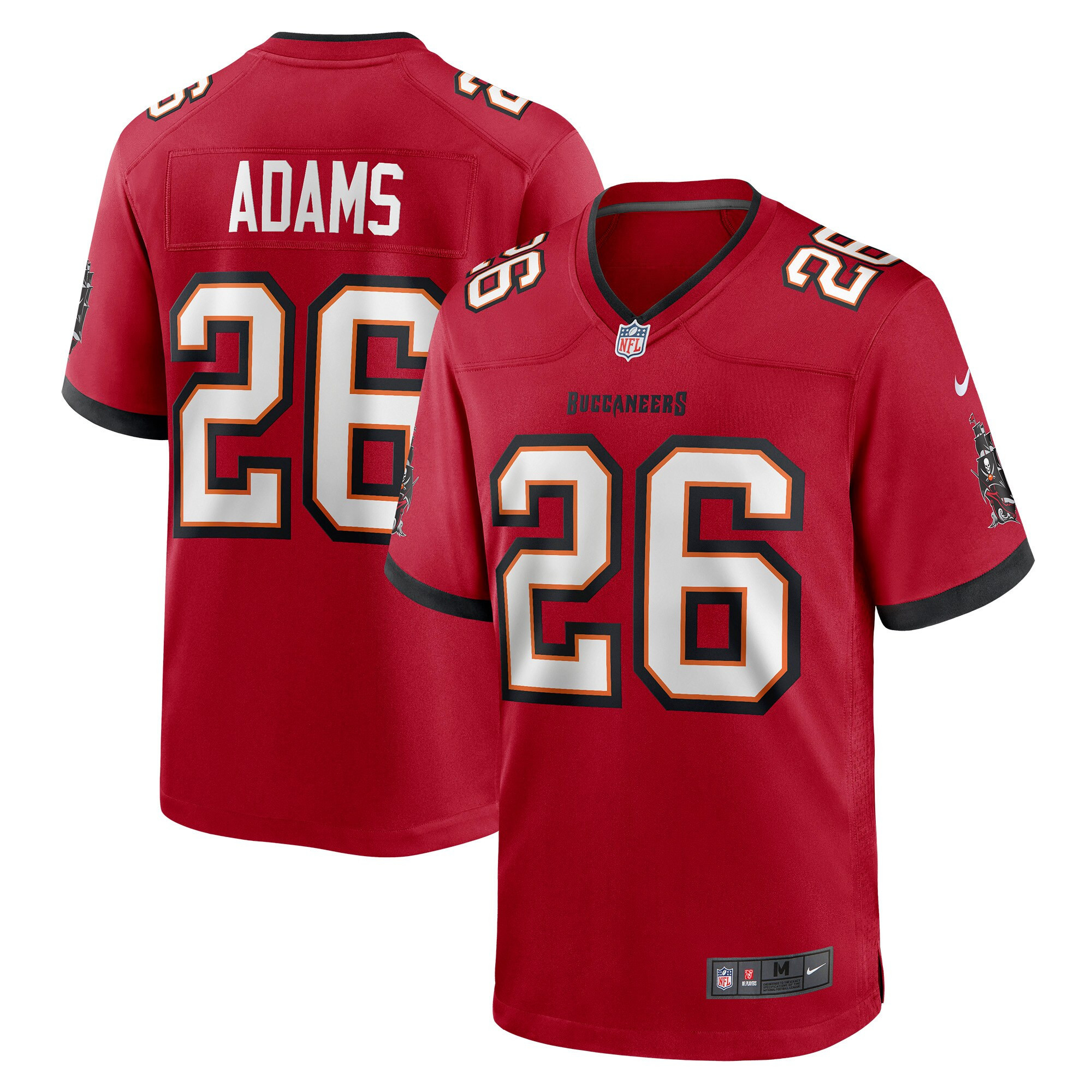 Andrew Adams Tampa Bay Buccaneers Player Game Jersey - Red Nfl