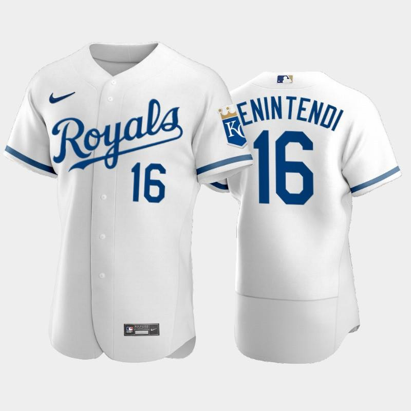 Andrew Benintendi 16 Kansas City Royals 2022-23 White Men's Jersey