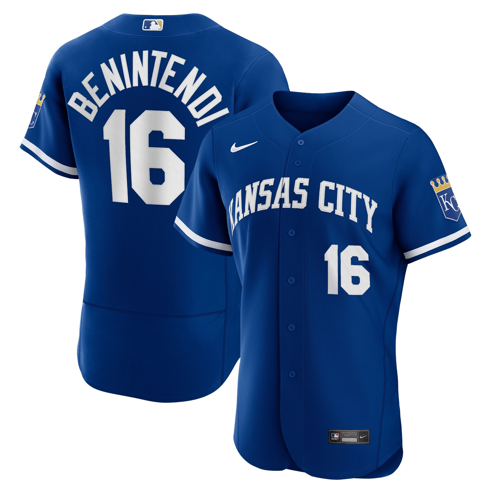 Andrew Benintendi Kansas City Royals 2022 Alternate Authentic Player Jersey - Royal Mlb