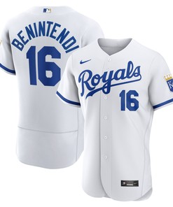 Andrew Benintendi Kansas City Royals 2022 Home Authentic Player Jersey White Mlb