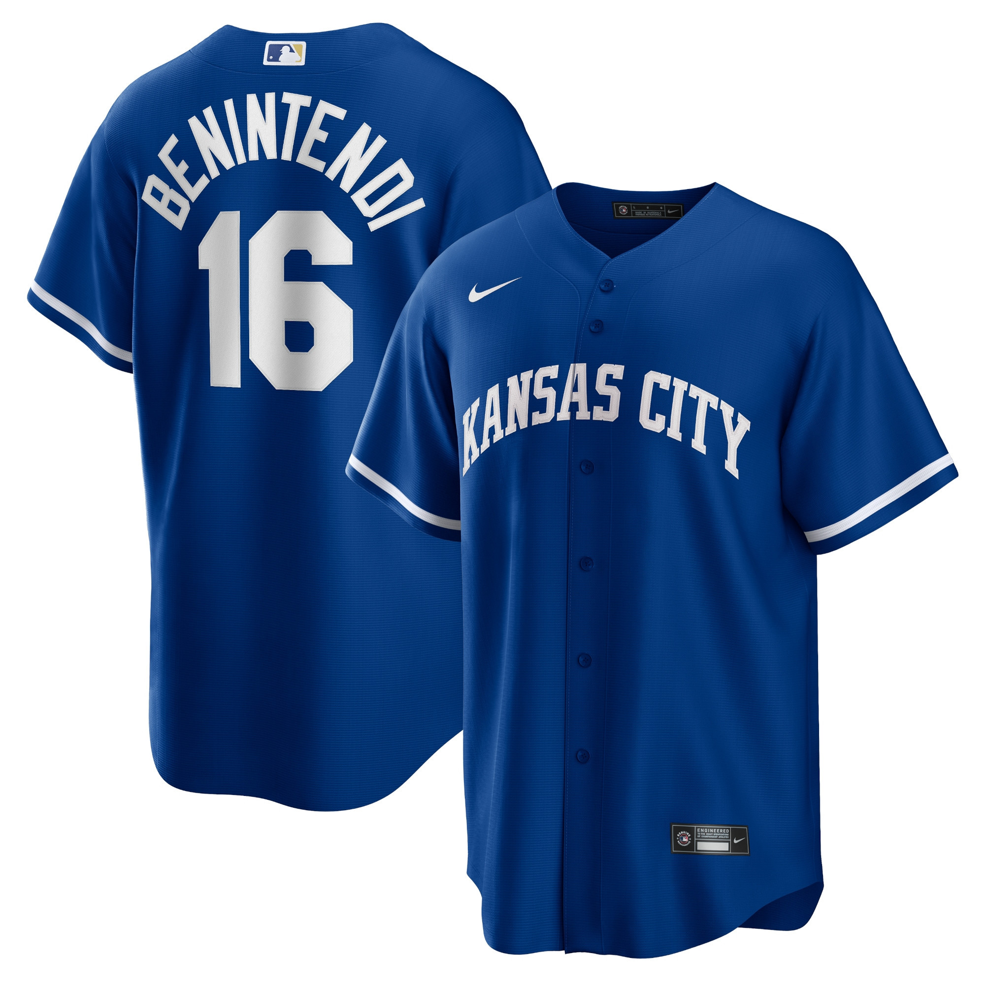 Andrew Benintendi Kansas City Royals Alternate Replica Player Jersey Royal Mlb