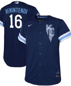 Andrew Benintendi Kansas City Royals Preschool 2022 City Connect Replica Player Jersey - Navy Mlb