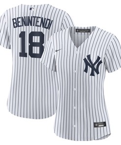 Andrew Benintendi New York Yankees Womens Home Replica Player Jersey - White/navy Mlb