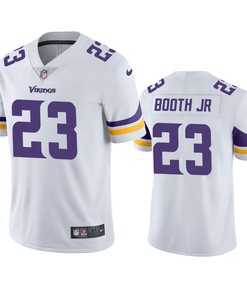 Andrew Booth Jr. 23 Minnesota Vikings White Vapor Limited Jersey