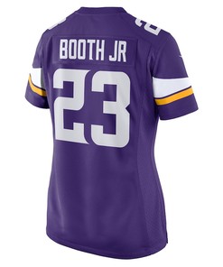 Andrew Booth Jr. Minnesota Vikings Women's Player Game Jersey - Purple