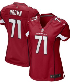 Andrew Brown Arizona Cardinals Women's Game Player Jersey - Cardinal