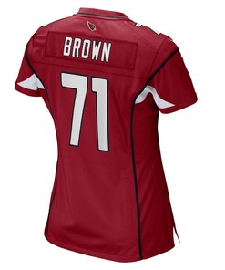 Andrew Brown Arizona Cardinals Women's Game Player Jersey - Cardinal