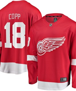 Andrew Copp Detroit Red Wings Fanatics Branded Home Breakaway Player Jersey - Red Nhl