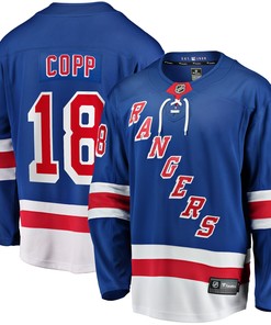 Andrew Copp New York Rangers Fanatics Branded Home Breakaway Player Jersey - Blue Nhl