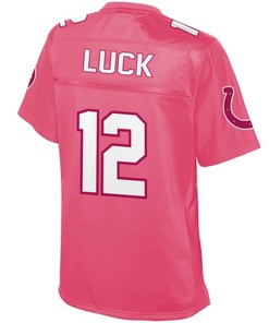 Andrew Luck Indianapolis Colts Nfl Pro Line Womens Fashion Jersey - Pink -
