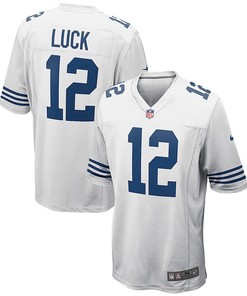 Andrew Luck Indianapolis Colts Nike Alternate Game Jersey - White