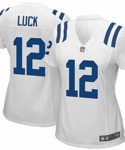 Andrew Luck Indianapolis Colts Nike Womens Game Jersey - White