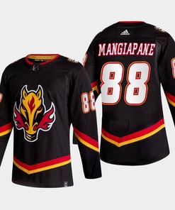 Andrew Mangiapane 88 Calgary Flames Alternate Black Jersey 2022-23