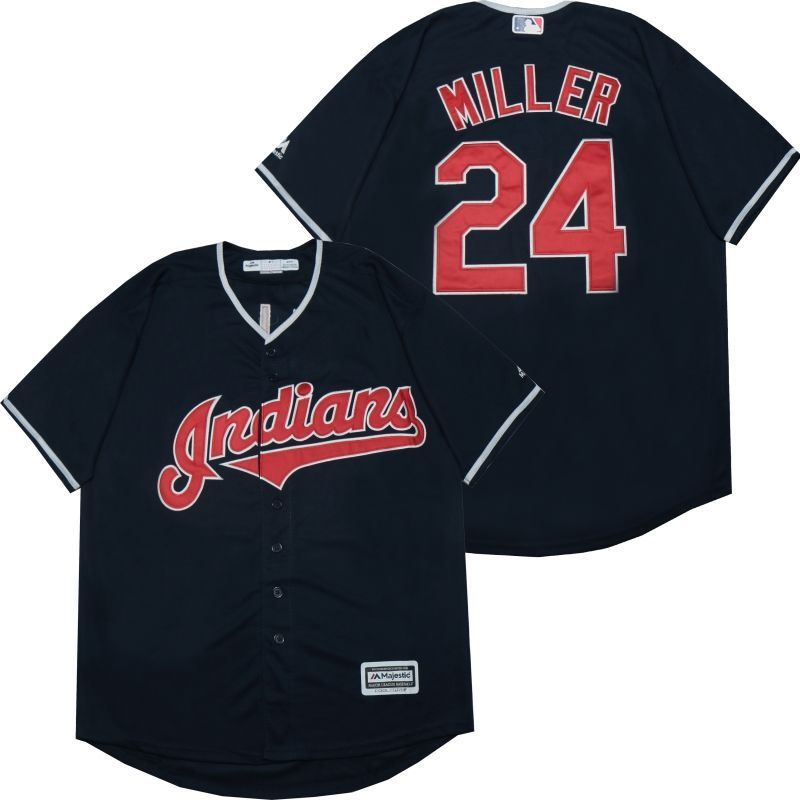 Andrew Miller #24 2020 Mlb Black Jersey