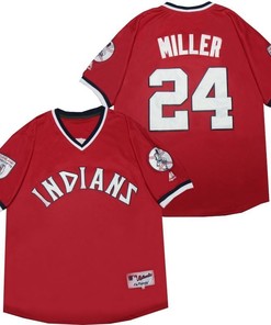 Andrew Miller #24 2020 Mlb Red Jersey