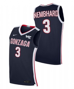 Andrew Nembhard 3 Gonzaga Bulldogs 2023 College Basketball Elite Men Jersey - Navy