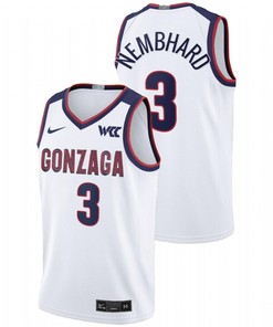 Andrew Nembhard 3 Gonzaga Bulldogs 2023 College Basketball Limited Men Jersey - White