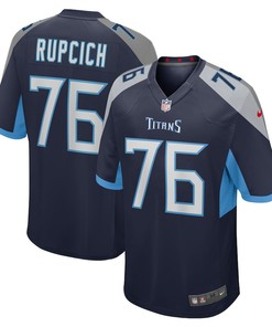 Andrew Rupcich Tennessee Titans Game Player Jersey - Navy