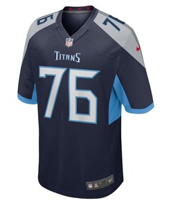 Andrew Rupcich Tennessee Titans Game Player Jersey - Navy