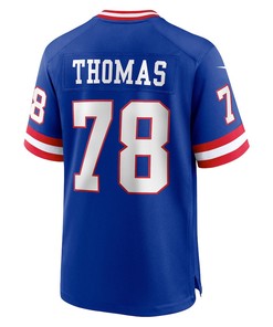 Andrew Thomas New York Giants Classic Player Game Jersey - Royal