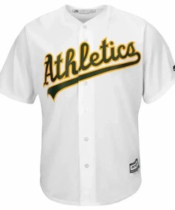 Andrew Triggs Oakland Athletics Home Cool Base Jersey - White