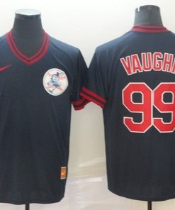 Andrew Vaughn #99 2020 Mlb Dark Blue Jersey