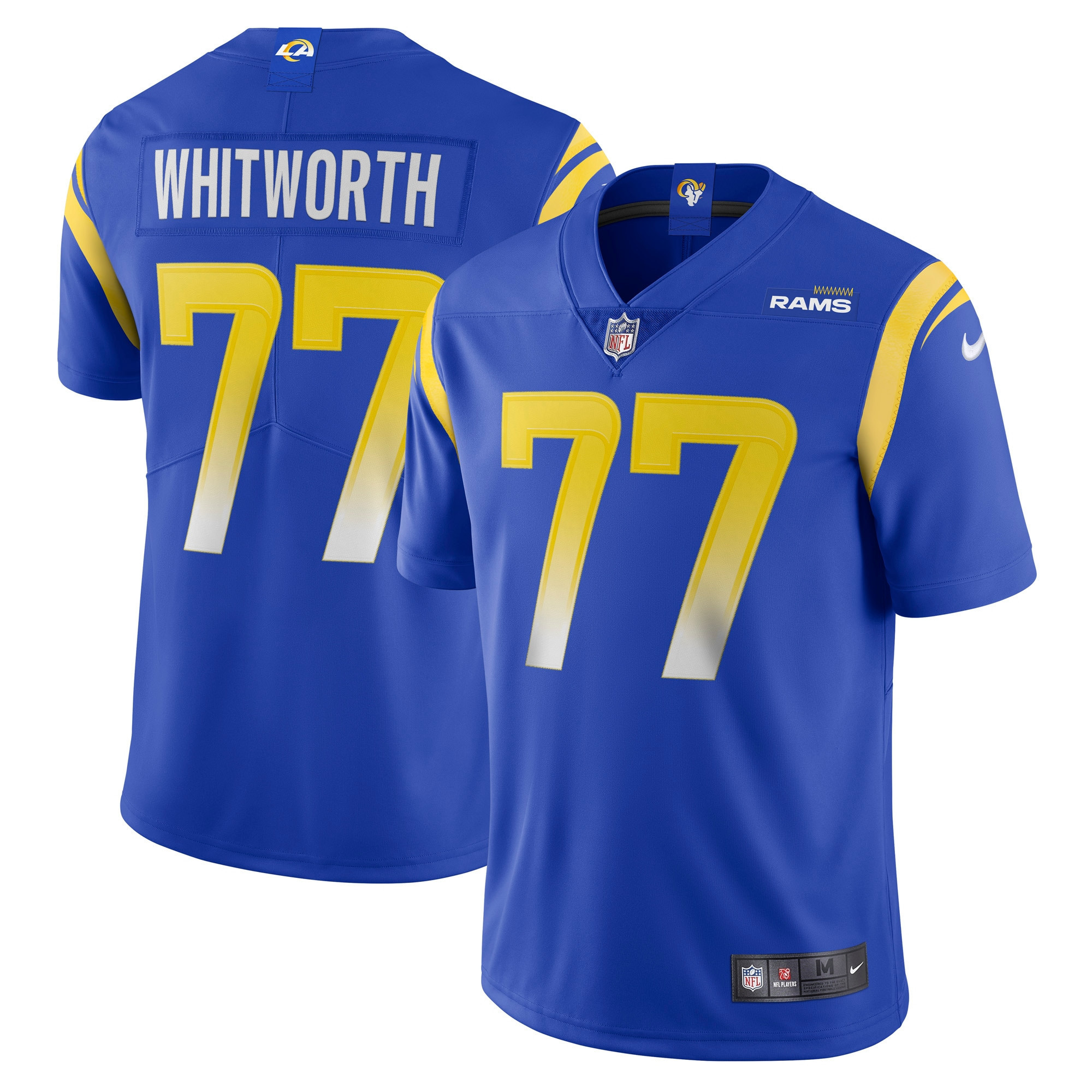 Andrew Whitworth Los Angeles Rams Limited Jersey - Royal Nfl
