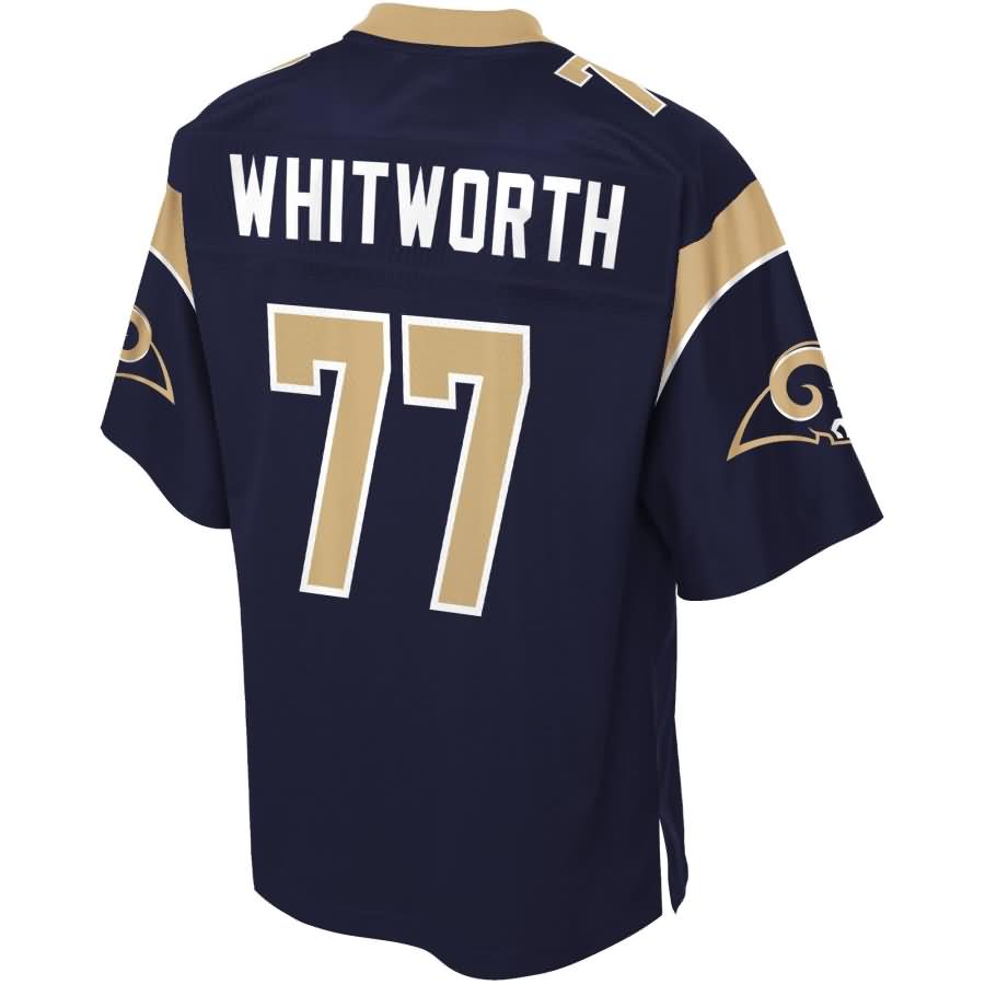 Andrew Whitworth Los Angeles Rams Nfl Pro Line Player Jersey - Navy