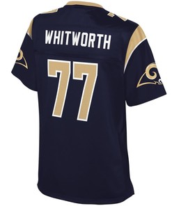 Andrew Whitworth Los Angeles Rams Nfl Pro Line Womens Player Jersey - Navy