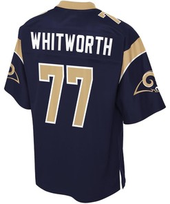 Andrew Whitworth Los Angeles Rams Nfl Pro Line Youth Player Jersey - Navy