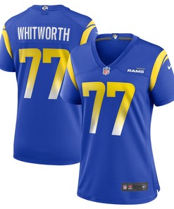 Andrew Whitworth Los Angeles Rams Womens Game Jersey - Royal Nfl