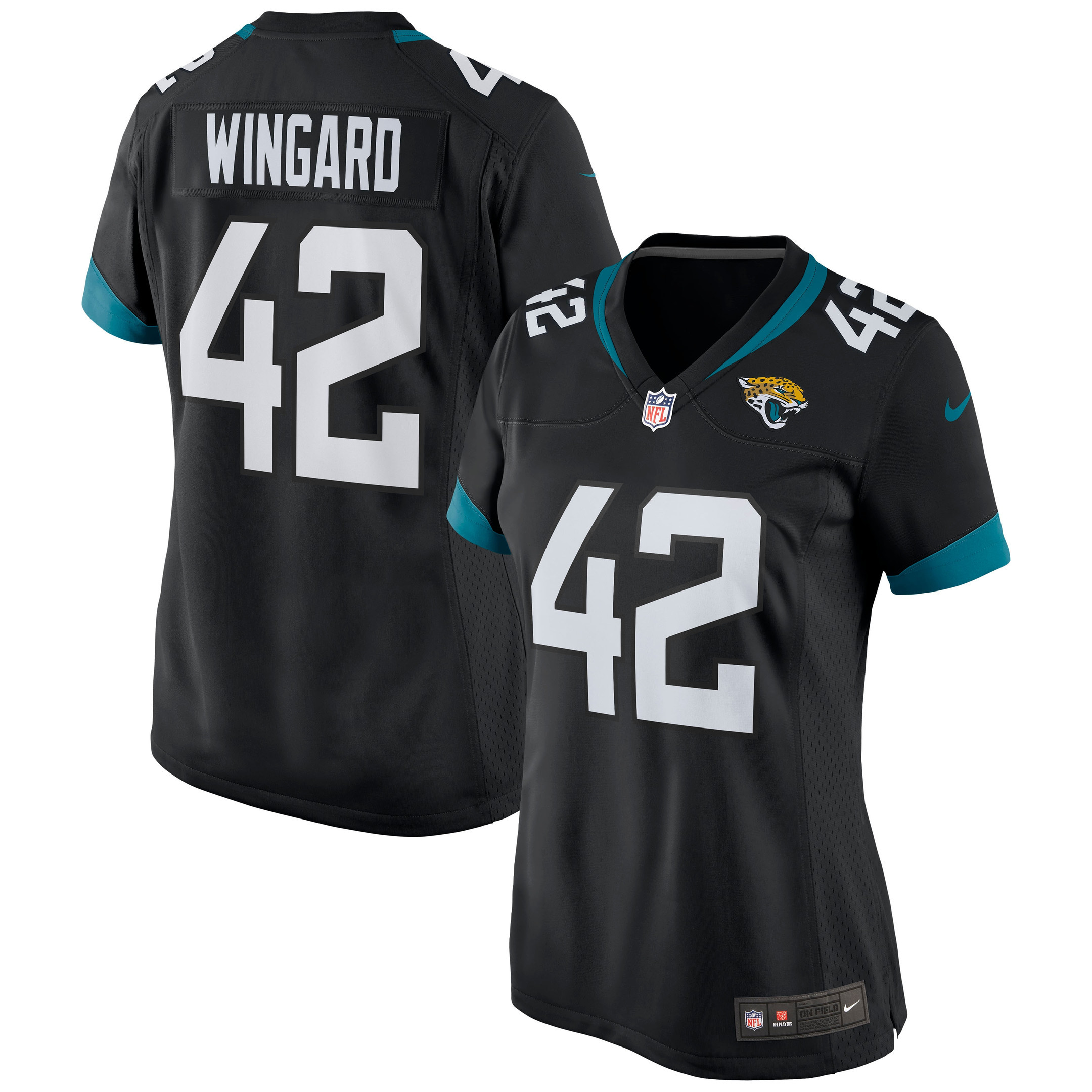 Andrew Wingard Jacksonville Jaguars Womens Game Jersey Black Nfl