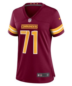 Andrew Wylie 71 Washington Commanders Women Game Jersey - Burgundy