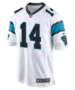 Andy Dalton 14 Carolina Panthers Men Game Jersey - White