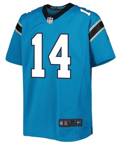 Andy Dalton 14 Carolina Panthers Youth Game Jersey - Blue