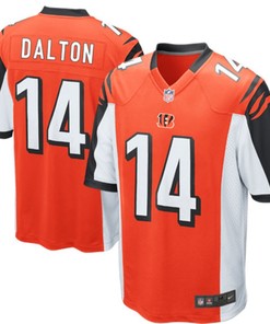 Andy Dalton Cincinnati Bengals Nike Alternate Game Jersey - Orange