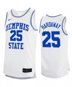 Anfernee Hardaway 25 Memphis Tigers Alumni Uniform Jersey Retro Basketball White